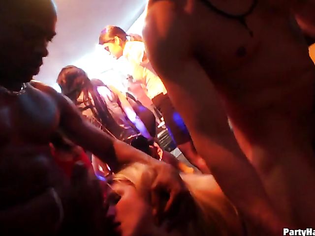 Party hardcore crazy with cock eyed sluts