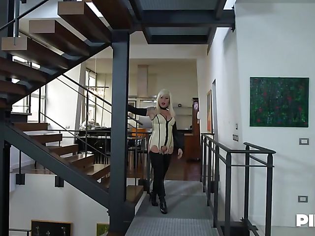 MILF mistress Christie Dom gets fucked in every hole