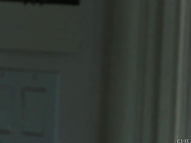 Panties tease in the bedroom with Ella Milano