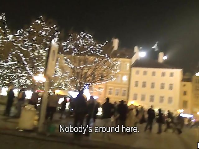 Pick up fuck with Jess Silvermoon on Christmas