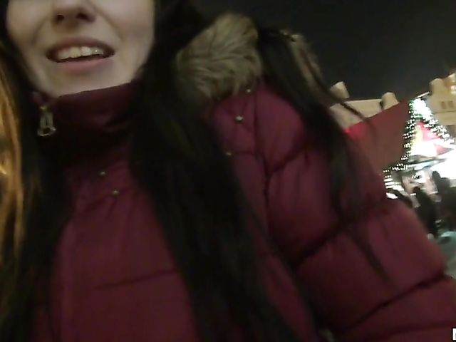 Pick up fuck with Jess Silvermoon on Christmas