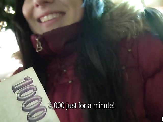 Pick up fuck with Jess Silvermoon on Christmas