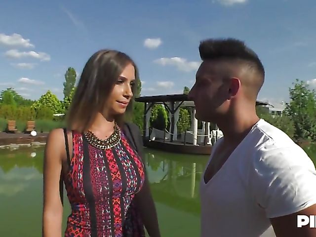 Hardcore anal and DP outside with hot slut Malena