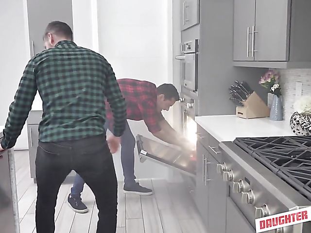 Daughter swap with cute asian Jasmine Grey