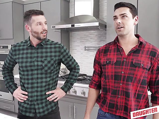 Teen Naomi Blue feels like a whore with her daddys friend