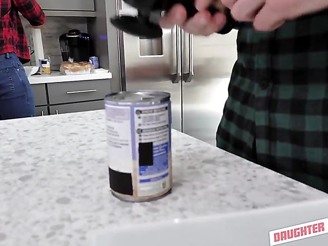 Teen Naomi Blue feels like a whore with her daddys friend