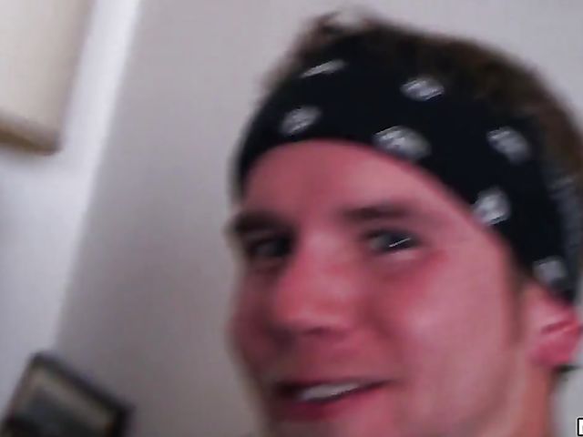 Hot brunette Ashton Marie gets nailed in the living room