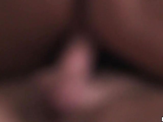 Hot brunette Ashton Marie gets nailed in the living room