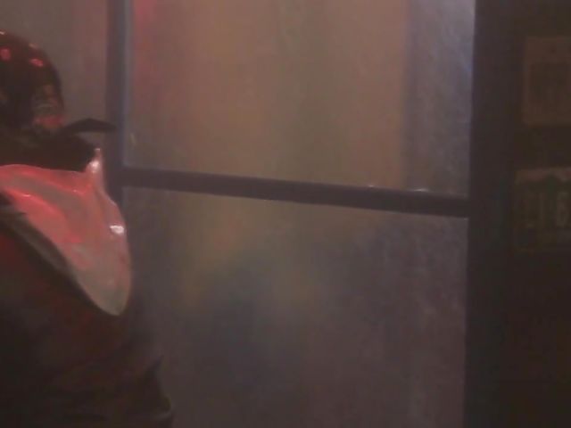 Hot redhead Nikki Rhodes gets tales two dicks at the bar