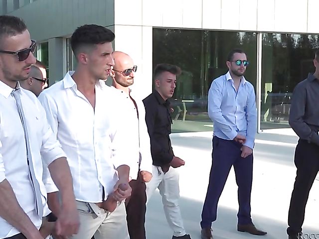 Rocco's pornstars orgy with Kelly Stafford, Megan Inky and Kim XXX 