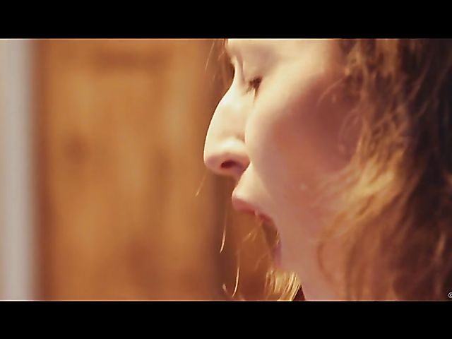 Emylia Argan with natural big tits fucking in the bathroom in the morning