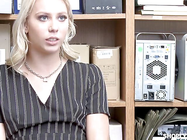 Young small tits girl Chanel Grey gets punished