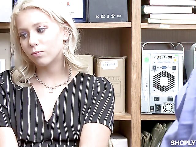 Young small tits girl Chanel Grey gets punished