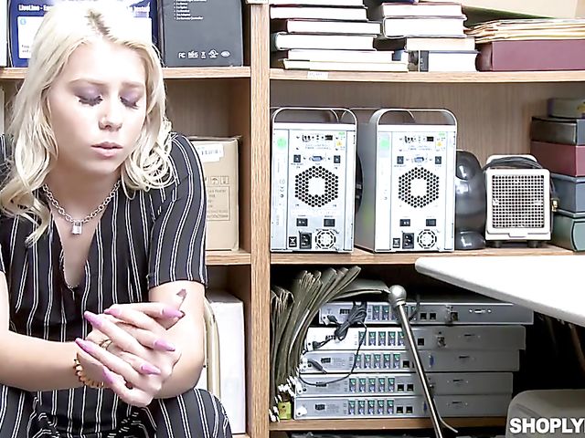 Young small tits girl Chanel Grey gets punished