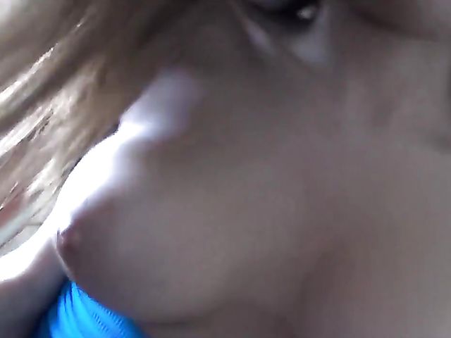 Hairy POV with natural titty Annika Eve