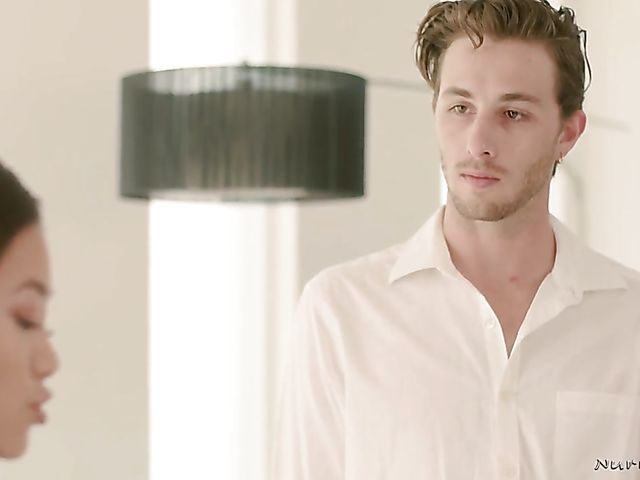 Nuru fuck with slender asian girl Vina Sky 