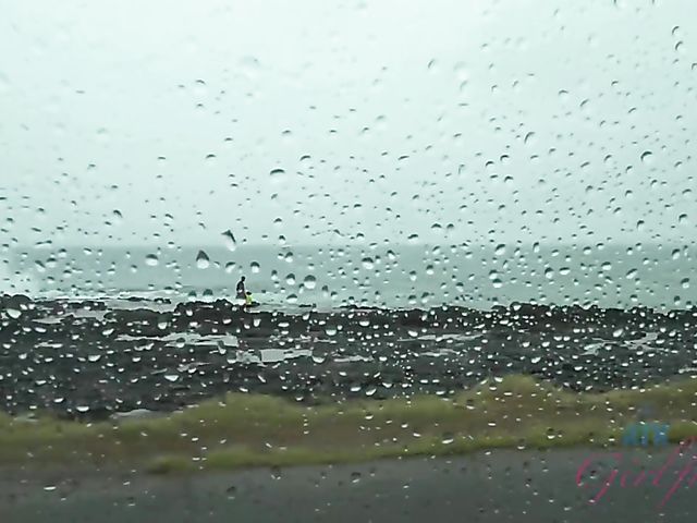 Car POV with wet girlfriend Hime Marie 