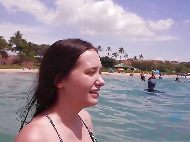 Gia Paige - GF POV banging after the beach 