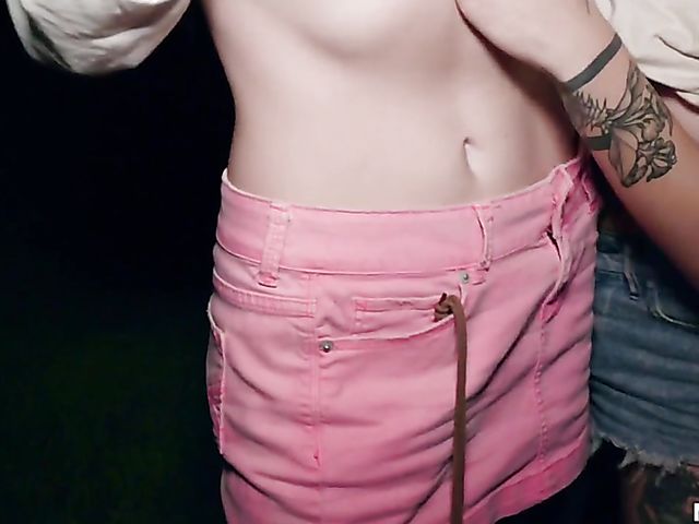 Nighttime POV threesome with Alex Blake and Mi Ha Doan