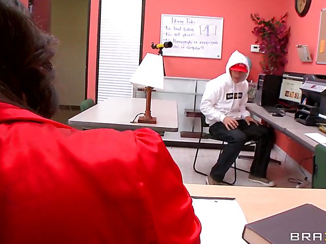 Library sex with big breasted Missy Martinez