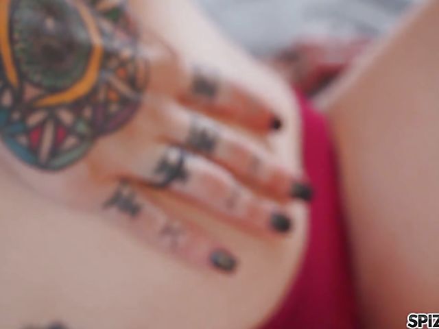 Extreme tattoo freak Rocky Emerson gets railed