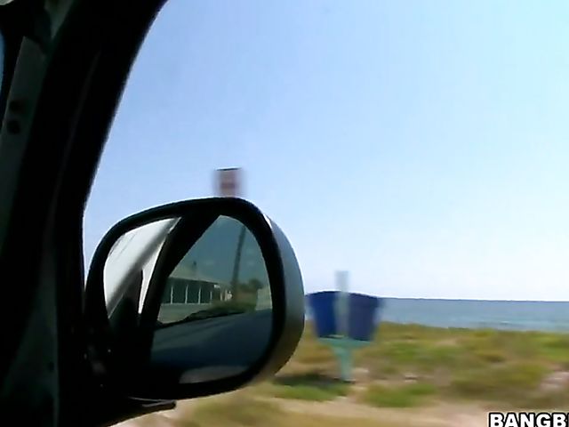 Fucking fun with Danica on the way to Daytona