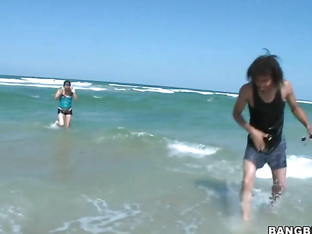 Fucking fun with Danica on the way to Daytona