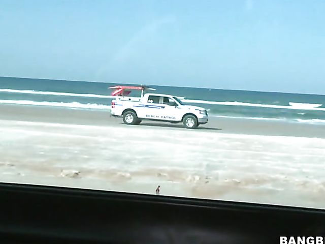 Fucking fun with Danica on the way to Daytona