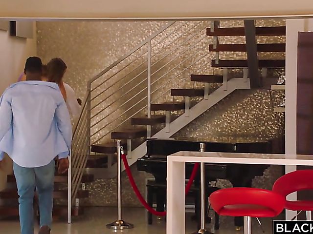 Two black cocks for bodacious Lily Love