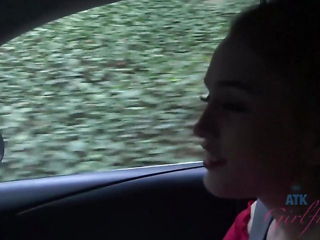 Brooke Haze showing pussy to her boyfriend