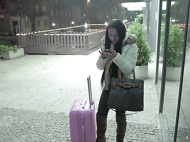 Hot Christmas with european lesbian girls Bailey Ryder and Lena Love