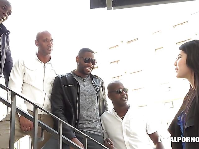 Black cock anal attack featuring Lady Dee