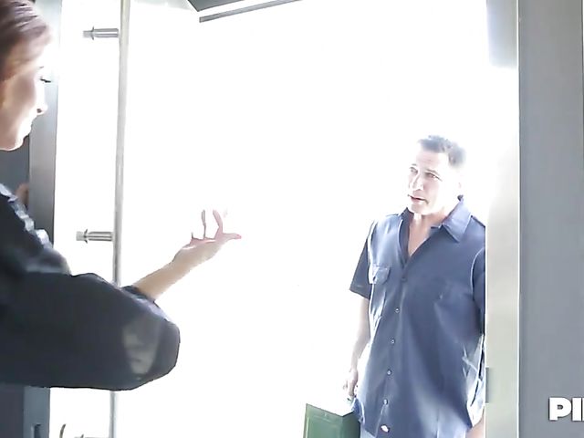 Britney Amber anal with the plumber