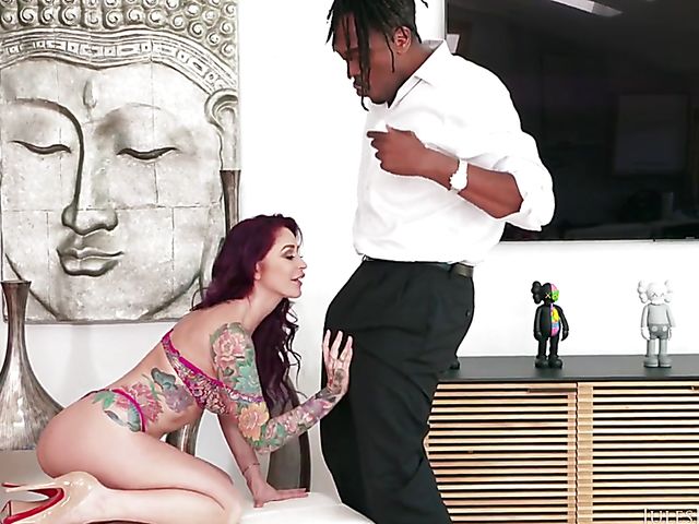 Black massive cock in Monique Alexander