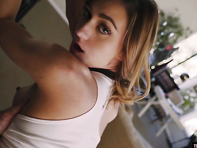 Kinky teen Ana Rose spices up her sex life