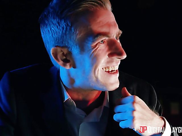 Group orgy at the gloryhole bar with Antonia Sainz and Ella Hughes