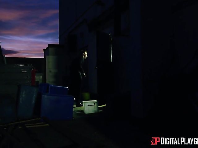 Group orgy at the gloryhole bar with Antonia Sainz and Ella Hughes