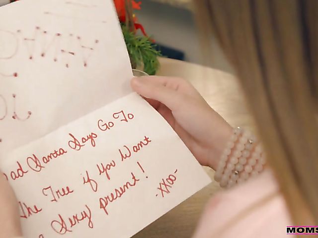 Christmas threesome with Alex Blake and Cherie Deville