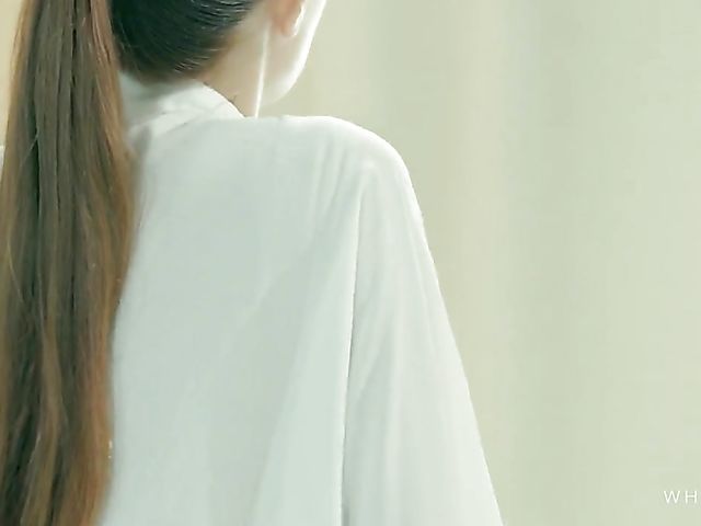 Panties fuck with slender babe Cindy Shine