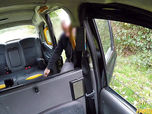 Fake taxi fun with natural redhead Princess Paris