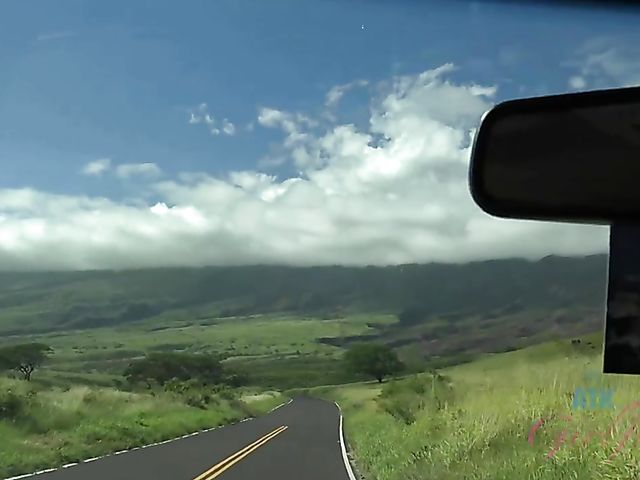 Car POV shagging with sweet girlfriend Ashley Lane