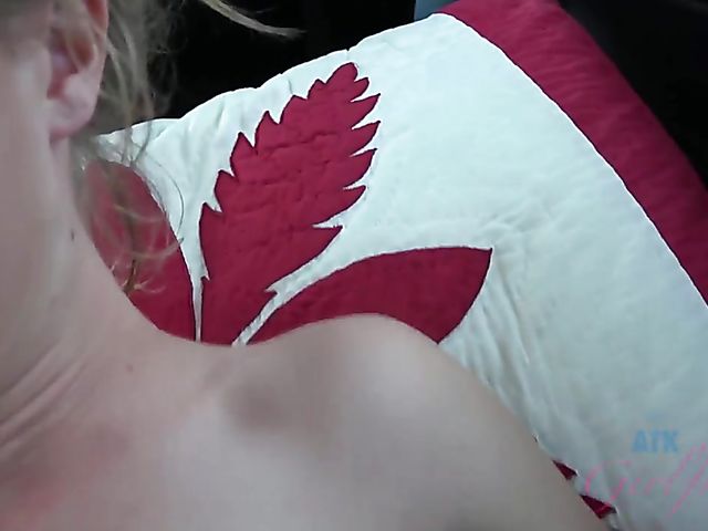 Car POV shagging with sweet girlfriend Ashley Lane