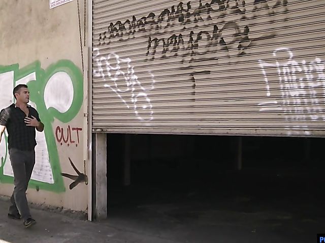 Dirty slut Jynx Maze goes at it in a warehouse