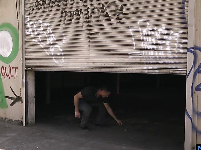 Dirty slut Jynx Maze goes at it in a warehouse