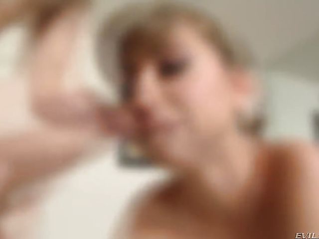 Riley Reid deepthroat and facial from your point of view