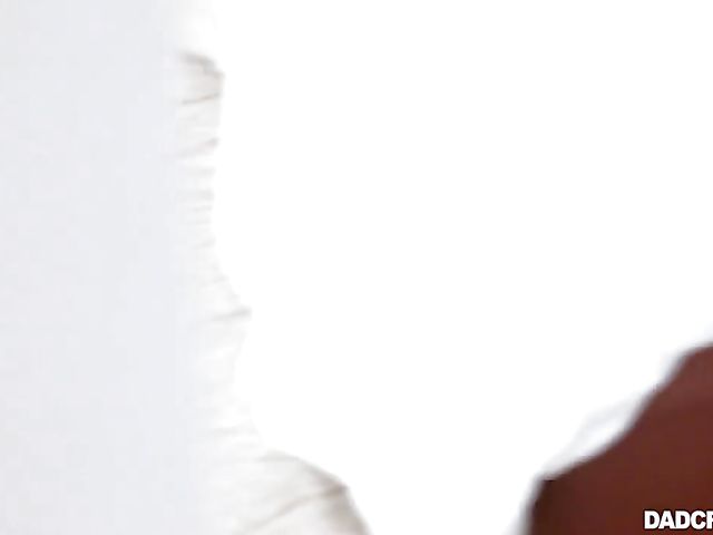 Serena Santos - Latina stepdaughter POV with her horny daddy