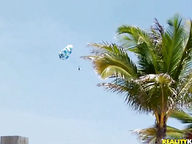 Sporty short haired brunette Abby gets slammed