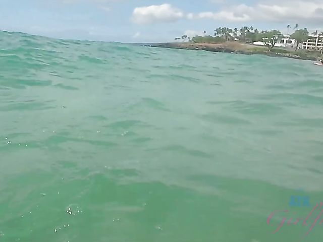 Hot moments with bikini teen Alex Blake