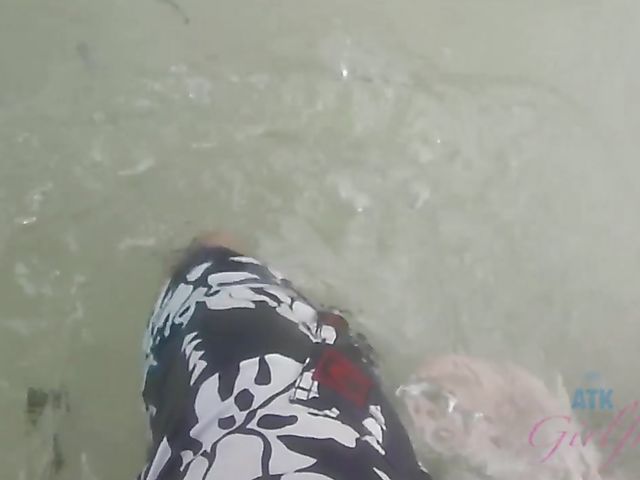 Hot moments with bikini teen Alex Blake