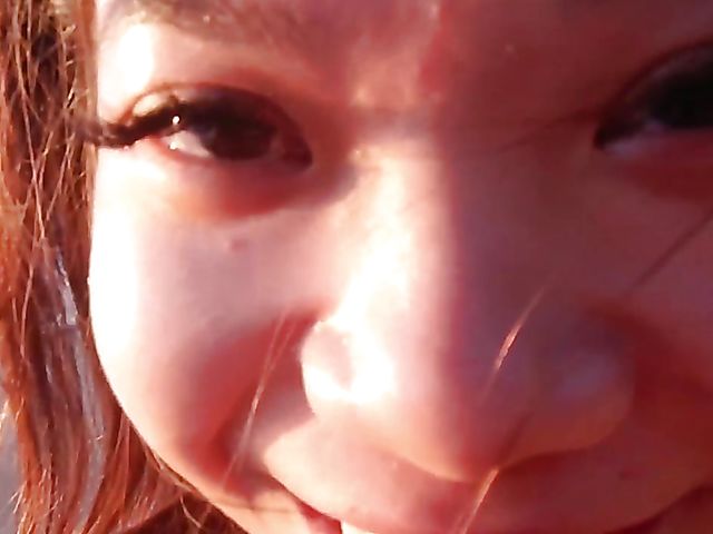 His lovely asian GF Vina Sky is a nudist